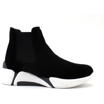 Colors of California Botines Sneakers Calzino Pelo Black HC.YFURSNK01 para mujer