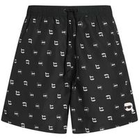 karl lagerfeld banador ikon dot aop med boardshor para hombre