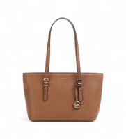 michael kors para mujer 30t5gqnt2l bolso de piel md ew tote marron osfa casual