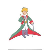 cuadro lienzo el principito rey 70x100cm