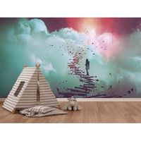 fotomural vinilo escaleras al infinito 600 x 300 cm