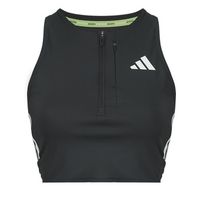 adidas sujetador deportivo adizero running gel pocket crop long-sleeve top para mujer