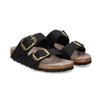 birkenstock sandalias planas mujer - negro talla 41n