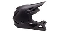 casco integral fox rampagenegromate para adolescentes