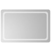 espejo de bano con led 60x90 cm vidaxl