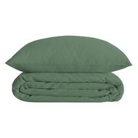 landiha ropa de cama de percal verde jade 260x240cm
