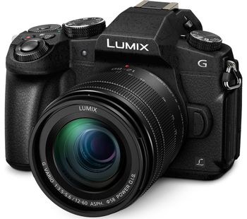 PANASONIC Lumix DMC-G80 Mirrorless Camera with 12-60 mm f/3.5-5.6 Lens - Black, Black