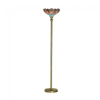 lampara de pie tiffany dragonfly