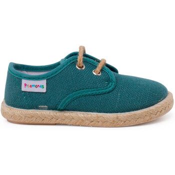 Pisamonas Zapatillas Bluchers Lino Cordones Y Base Yute para niño