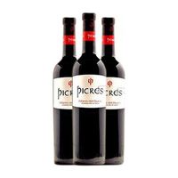 picres vino tinto picres ribera crianza 75 cl 14 vol pack de 3 unidades