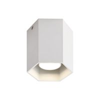 revak - foco de techo de metal color blanco 11 cm gu10