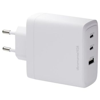 Cargador DBRAMANTE1928 CI10EUBL7233 2 Puertos USB-C Carga Rápida 100W Blanco