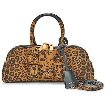 Pinko Bolso de mano BOWLING BAG BAGUETTE SUEDE para mujer