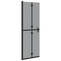 panel de ducha a ras de suelo negro 70 x 65 x 190 cm vidaxl