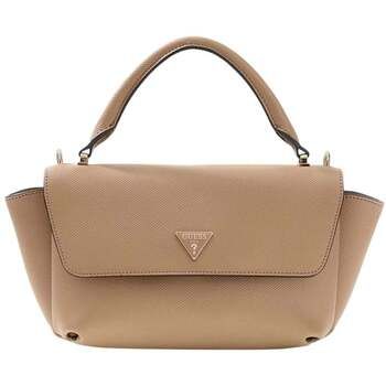 Guess Bolso Bolso con solapa Gilda Beige para mujer