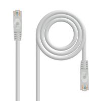 cable de red nanocable latiguillo rj45 lszh cat6a utp awg24 30 cm gris