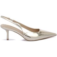 corina zapatos de tacon oro salon para mujer