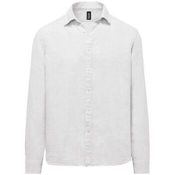 Bomboogie Camisa manga larga SM6402 T LI2-00 OPTIC WHITE para hombre