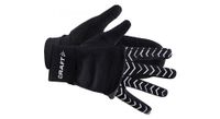 craft adv lumen hybrid fleece mitones guantes negro unisex