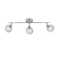 plafon alargado 3 luces moderno para iluminacion interior