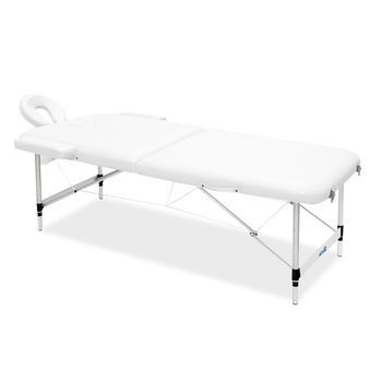 Camilla De Masaje De Aluminio Mr7150 Blanca
