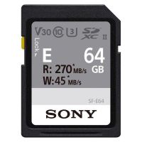 memoria sd sony sf-e64a 64gb uhs-ii 270mbs resistente al agua y golpes