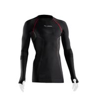 camiseta termo-reguladora lurbel cristallo long sleeves - s marengorojo