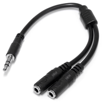 slim stereo split cable - 35m