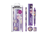 pack papeleria - pyramid kpop demon hunters huntrix estuche reutilizable