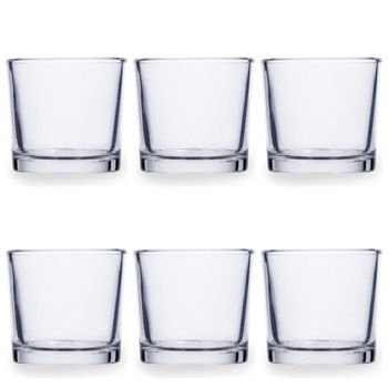 Juego de 6 vasos chupito vidrio 5 cl