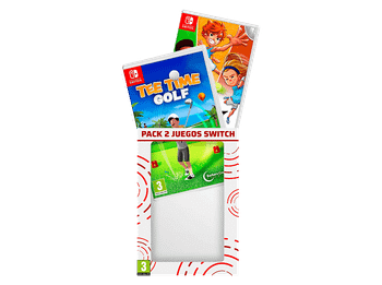 Nintendo Switch Pack 2 juegos: Tee Time Golf + Super Sports Blast