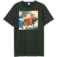 amplified clothing tops y camisetas purple album cover para mujer