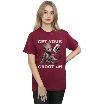 Marvel Camiseta Guardians Of The Galaxy Get Your Groot On para mujer