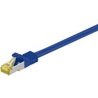 cable de red goobay cat7 sftp 3 m azul
