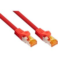 cable de red varia cat 7 rj45 1 m sftp rojo