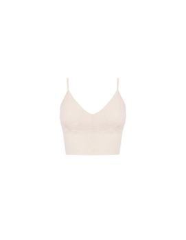 Top Black Limba Furina Mujer Crema