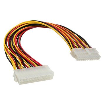 Startech Cable Extensor de Alimentación ATX 24 pin Macho/Hembra 20cm