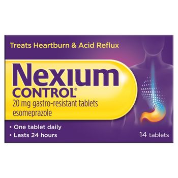 Nexium Control 20mg Tablets 14's