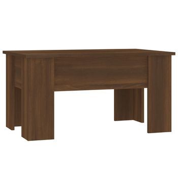 Mesa De Centro 79x49x41 Cm Madera - Marrón