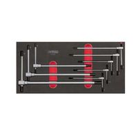 ks tools juego de llaves hexagonales con mango en t - 8 piezas - 7135017