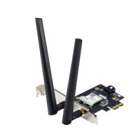asus pce-be6500 adaptador pcle be6500 wifi 7 tribanda con bluetooth 54