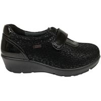 g comfort zapatillas de senderismo mocasin impermeable 799-3 licra-charol para mujer