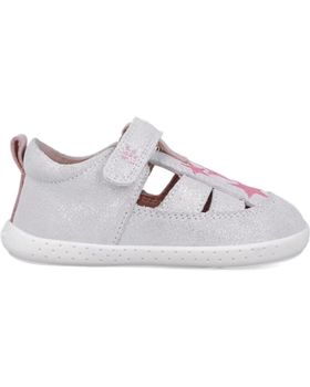 de GARVALIN SANDALIA RESPETUOSA PARA CHICA 252330 BAREFOOT ESTRELLAS BLANCOB050