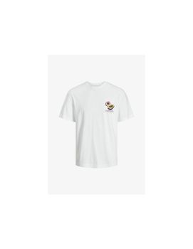 Camiseta Jack And Jones tampa Back Infantil Blanco