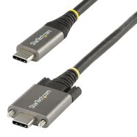 cable usb-c startech 50cm 10gbps con tornillos laterales 100w pd