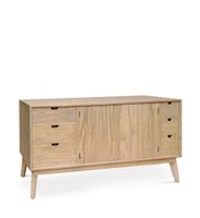 aparador de madera beige anch 160 cm