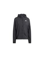 chaqueta de running adidas run ess mujer negro