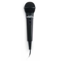 microfono bigben partymic alambrico para karaoke con cable de 4 m negro
