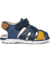 de geox sandalia casual navy yellow azul marino