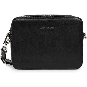 LANCASTER Bolso Bandolera hombre Delphino Lucas piel negro para hombre